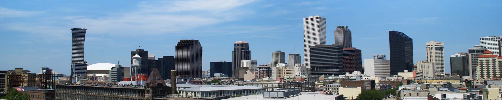 New Orleans city skyline